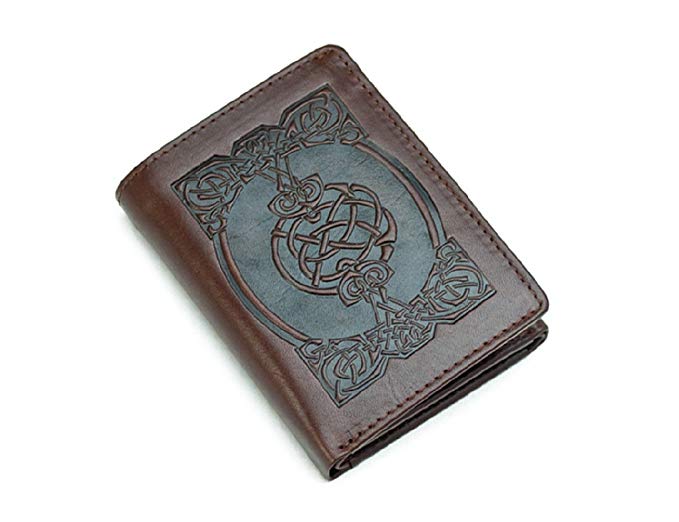 Ireland Wallet Genuine Leather Tri-Fold Made in Ireland