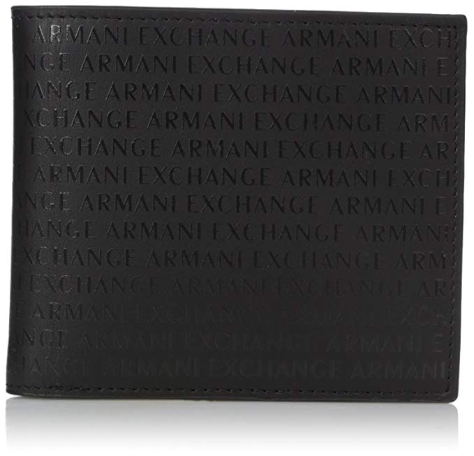 Armani Exchange Men's Laser Logo Wallet Accessory