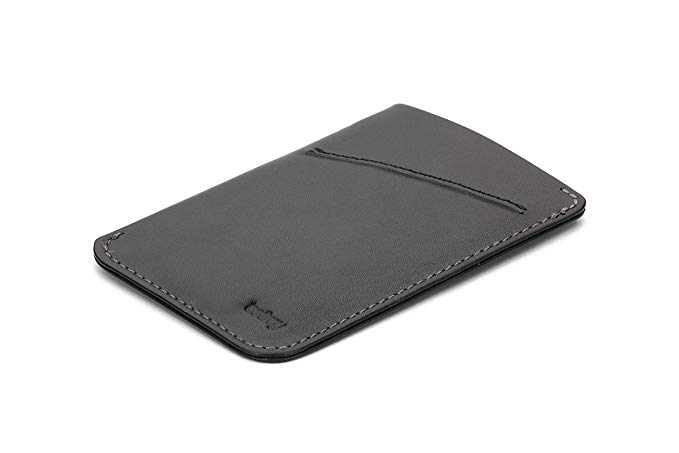 Bellroy Card Sleeve, slim leather wallet (Max. 8 cards and bills)