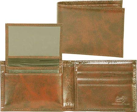 Scully 2005R-0 Unisex Slim Leather Billfold W/Removable Case