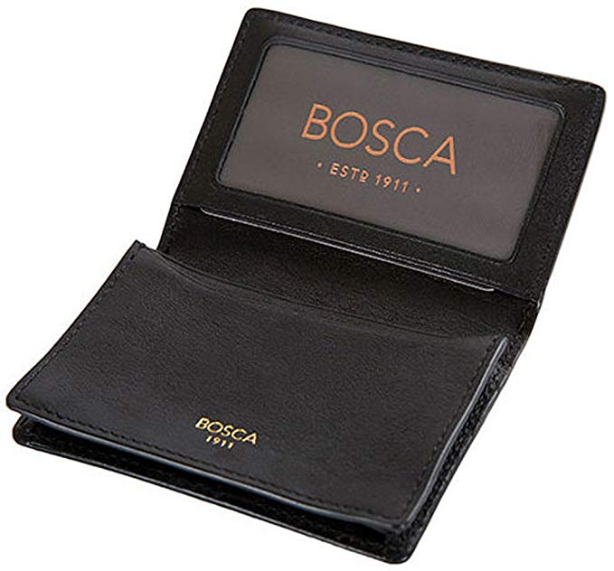 Bosca Men's Washed Collection - Gusseted Card Case