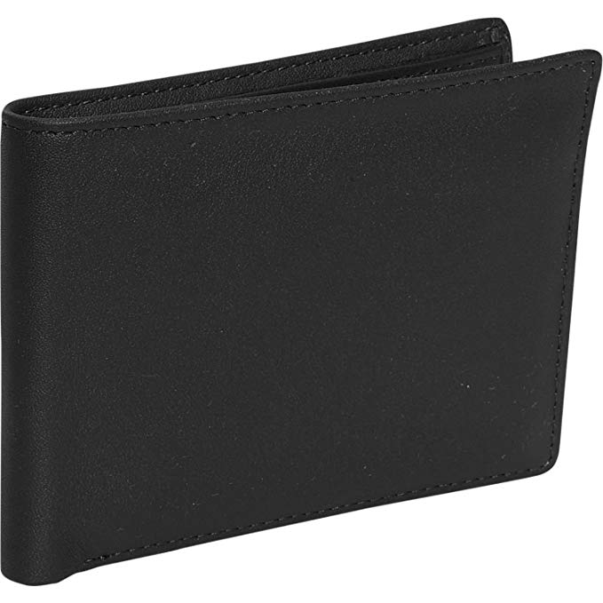 Royce Leather Men's Men's Flat Fold Wallet