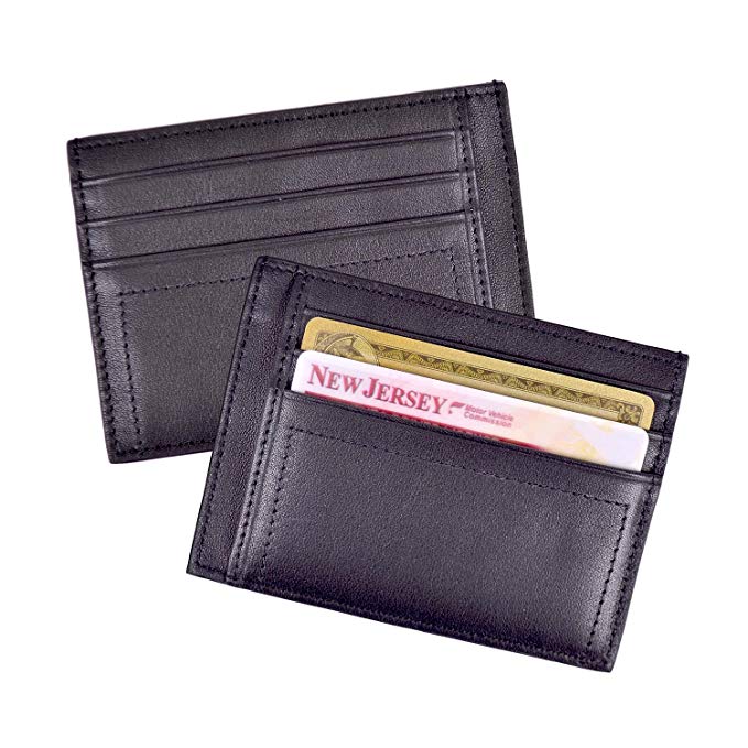 Royce Leather Nappa Prima Men's Card Case