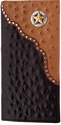 3D Black Western Rodeo Wallet